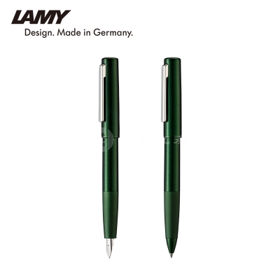 LAMY/凌美钢笔Aion永恒系列英伦绿金属磨砂铝杆墨水笔男士商务办公礼品