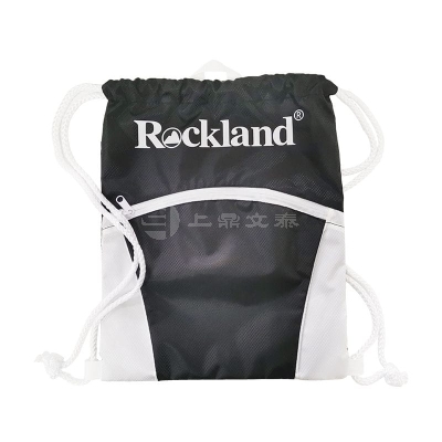 礼品定制，成都礼品，成都礼品定制，洛克兰 /ROCKLAND 洛克兰抽绳束口双肩包 RLB-6030 黑+白色礼品定制
